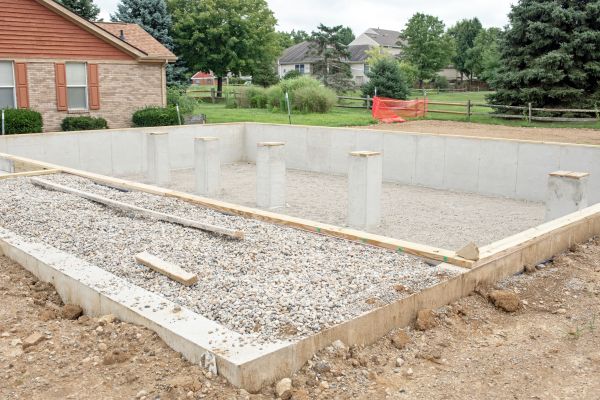 Concrete Footing Installation