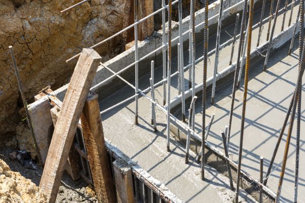 Concrete Footing Pouring in Paso Robles