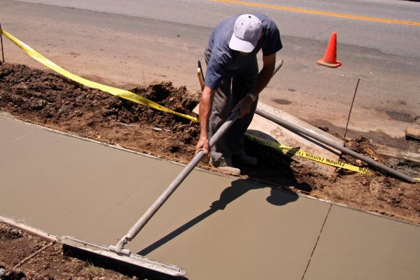 Sidewalk Cementing in Paso Robles