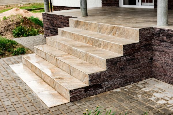 Outdoor Staircase Installation