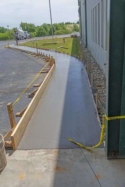 Concrete Sidewalk Paving