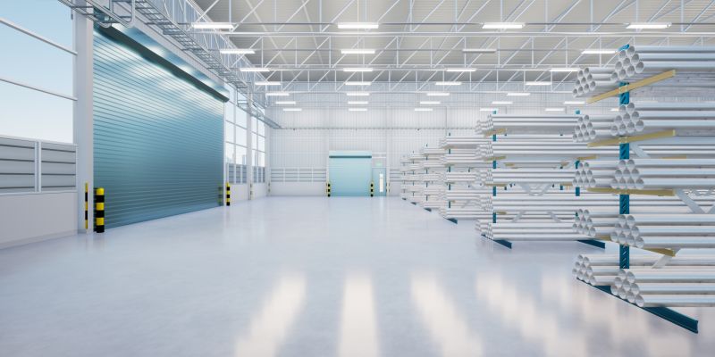 Commercial concrete flooring